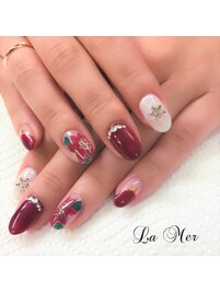 クリスマスネイル