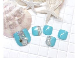 パール☆フットネイル