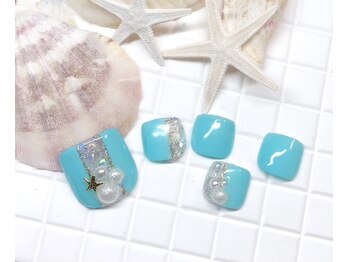 リーヴェ(Riebe)/パール☆フットネイル