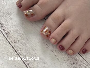 ネイルサロンアンドスクール ビーアンビシャス(be ambitious)/フットネイル