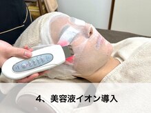 ラウレア(LAULEA)/4：美容液イオン導入