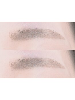 アイブロウメニューがあるサロン