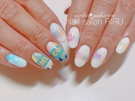 推しネイル/概念ネイル