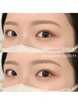 ミロ 渋谷店(MIROH)/【パリジェンヌ＆アイブロウ】