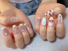 シーハウス(c house)/リップネイル　クリアフレンチ