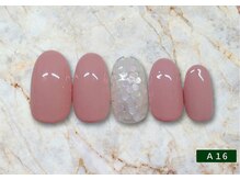 アイラッシュアンドネイルサロン カンカ(Kanka)/ネイルデザインA16￥4,700