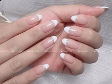 ピーチネイル 大塚(Peach Nail)/大人のカラーフレンチ