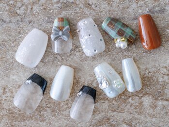 ルビーネイル(Rubynail)の写真/毎月通いやすい定額制◎シンプルからトレンドまで、理想のデザインを一緒にカタチにしましょう。