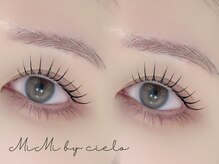 まつげパーマ＆アイブロウで垢抜け眉◇束感まつげパーマ/マツパ