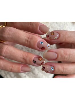 ショートネイルデザインが豊富