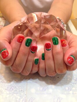 エスフィーネイルサロン ブリーユ(Esfy nailsalon Brille)/スイカネイル