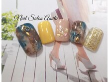 ネイルサロン アミティエ(Nail Salon Amitie)/ニュアンスキレカジfootネイル