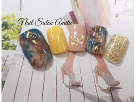 ニュアンスキレカジfootネイル