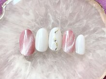 ネイルサロン フローリア(nail salon Florir)/ピンクマグネットネイル