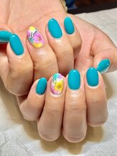 リーフネイル(Leaf nail)/フラワーネイル