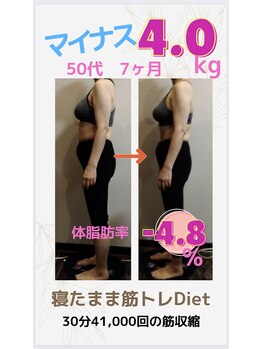 ヨガ アンド リラクゼーション からだの恵み 安城サロン/マイナス4kg結果が全て