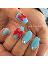 ライフ セカンド(LIFE2nd)/リボンネイル