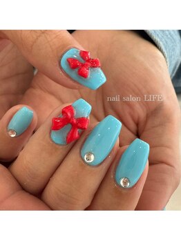 ライフ セカンド(LIFE2nd)/リボンネイル