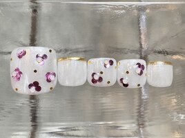 小花ホログラムフット11500円