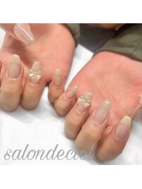 キラキラ×リボン