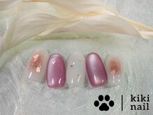 キキネイル 二子玉川(kikinail)/3.4月定額A /桜ネイル