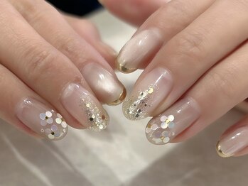 スゥ(Sod)の写真/大人可愛い指先を魅せるネイル◎≪初回オフ無料☆シンプルデザインコース¥6000≫指先から季節を楽しむ♪