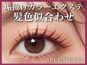 プルメリア 福津店(PLUMERIA)の写真/マツエク上オフ込4200円～ブラウンエクステやLEDエクステ・バインドロックも有★無料束感仕上げもOK♪