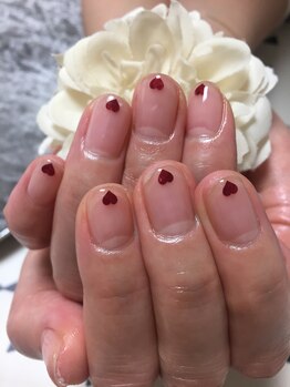 ネイルサロン デンティ(Dentty)/クリア ハート