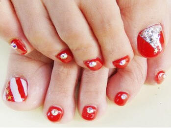 フラッシュネイル フレンテ西宮店/フット☆デザインコ-ス