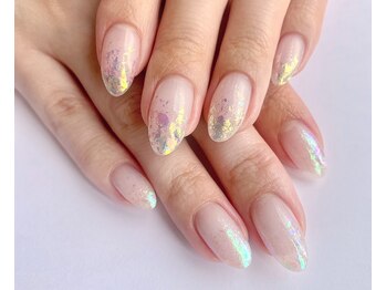クレアネイル 大井町店(clea nail)/オーロラ☆フレーク（大井町）