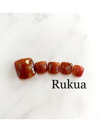 【フットジェルネイル】定額