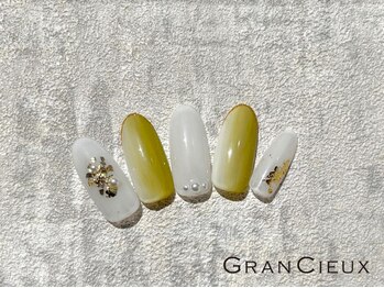 クアトログランシュ 青葉台(QUATRO×GranCieux)/縦グラデ フレンチ ホログラム