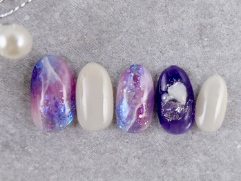 ショコ アンド ラム(Syoko&Lum)/☆大理石ネイル☆