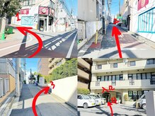 リジョイス 高田馬場店(Rejoice)の雰囲気（道案内♪）