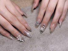 ジア ヘアーアンドネイルの雰囲気（持ち込みデザインもパーツも豊富！色んなジェル種類あります！）