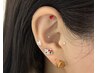 【1ヶ月以内来院10%OFF】耳ツボジュエリー10個＋美容鍼＋小顔矯正¥16700→