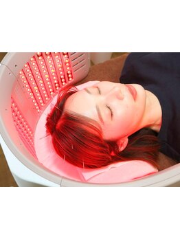 ヘッドスパで癒されたい