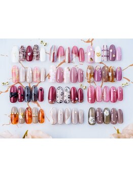 手描きアートが得意なサロン