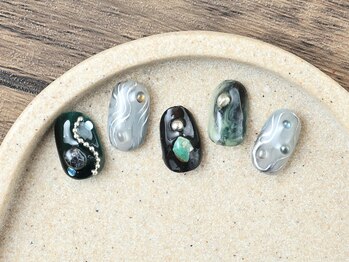 アスミズナイスネイルズ(asumi's nice nails)/10本アート例