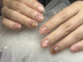 ジョアネイル(JOA Nail)/シンプル/ベージュ/マグネット