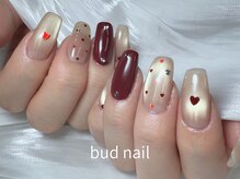 バドゥネイル(bud nail)/バレンタイン定額アレンジ