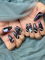 アネラネイル(anela nail)&nbsp;白、黒、ベージュ、ブラウン、キラキラ好きです♪