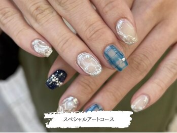 ◇チェックネイル◇