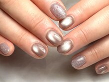 マニネイル 高の原店(mani nail)/マグネット×フラッシュ