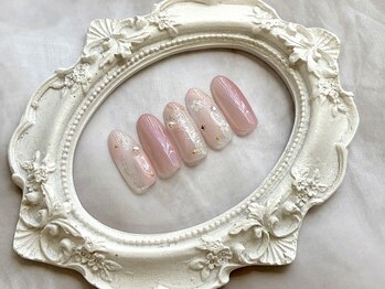 大人上品☆ニュアンス×小花柄