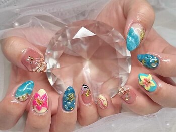 JillNails 曳舟店の写真/デザイン無限大!周りと被らない個性派・派手ギャルネイル得意!持ち込みデザインの再現度にも自信あり
