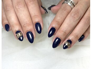 サロン ウネルマ 小郡店(salon UNELMA)の写真/【マグネット・フラッシュネイル¥5190】大人気のマグネットネイルで美しい指先に☆オフィスネイルにも◎