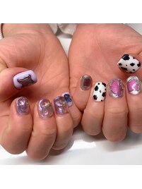 うるうるニュアンスネイル