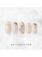 ネイルステーション リンクスウメダ店(NAIL STATION)/ニュアンスネイル／パラジェル