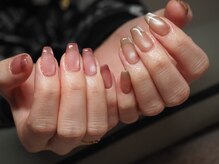 グラウネイル(grau nail)/マグネットフレンチ